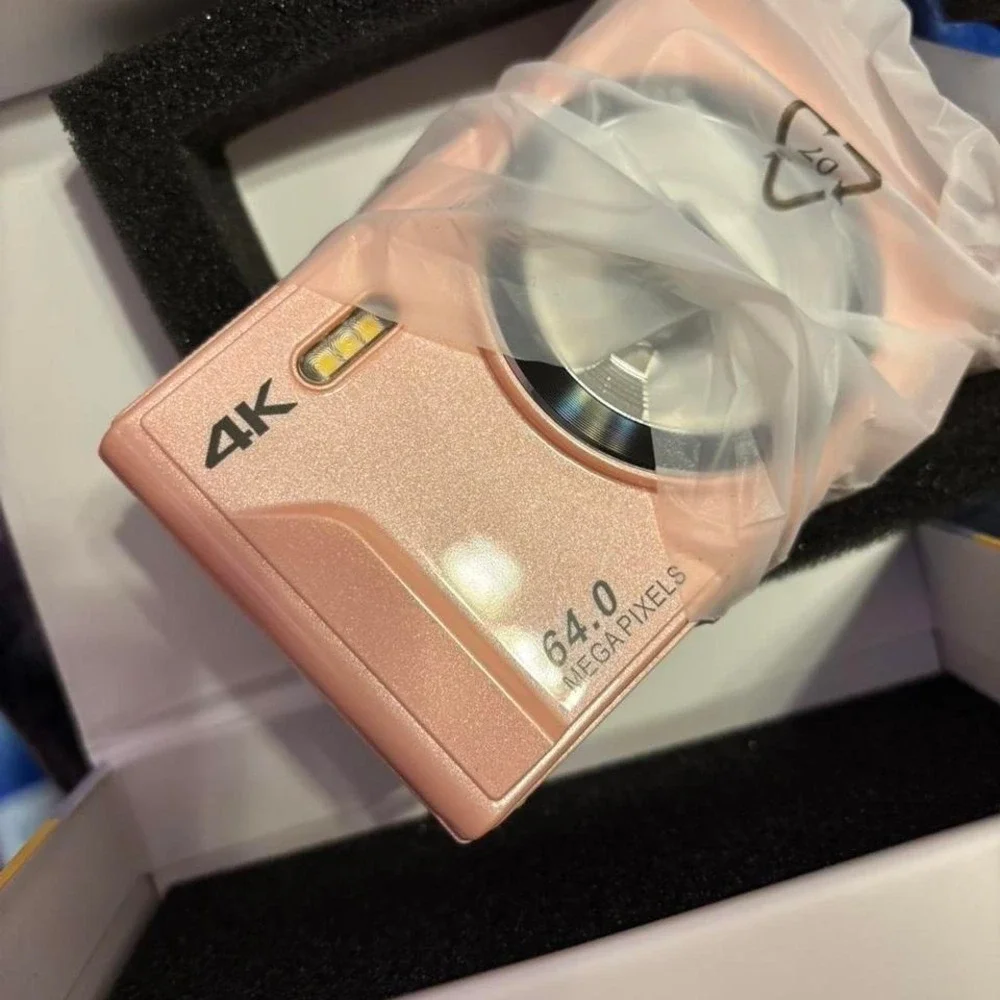 pink‎ 4k digital camera 64MP 📸